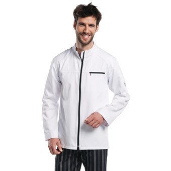 Chaqueta cocina Chaud Devant Módena blanca