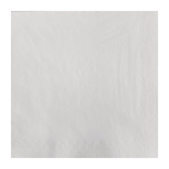 Servilletas de tisú profesionales blancas Fasana 330 x 330mm