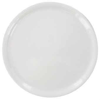 Plato pizza Napoli blanco 330mm