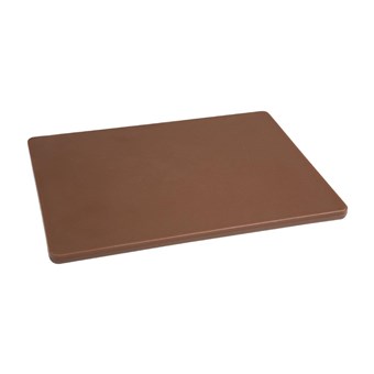 Tabla de cortar Hygiplas de baja densidad marrón
