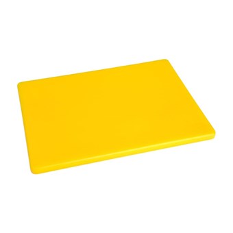 Tabla de cortar Hygiplas de baja densidad amarilla