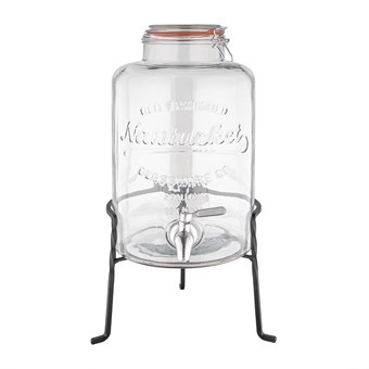Dispensador de cristal Olympia con soporte 8,5Ltr