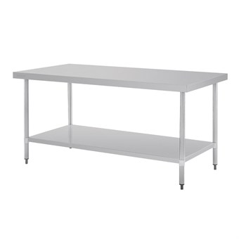Mesa de cocina Vogue acero inoxidable 1800(An)mm