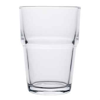 Vaso bajo apilable Olympia vidrio endurecido 200ml