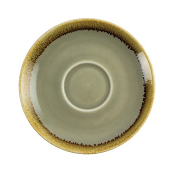 Plato para tazas de café capuchino Olympia Kiln Musgo 140mm