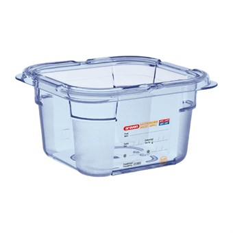 Contenedor hermético GN1/6 Araven azul 100mm