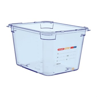 Contenedor hermético GN1/2 Araven azul 200mm