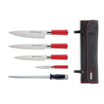 Juego cuchillos Dick Red Spirit 5 piezas y estuche