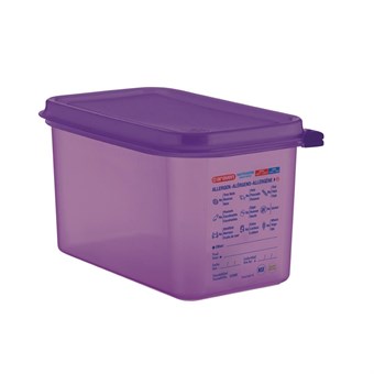 Contenedor para alérgenos GN1/4 Araven silicona 4,3L