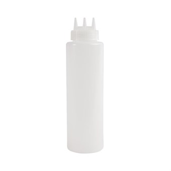 Bote dispensador salsa Vogue 3 boquillas 1022ml