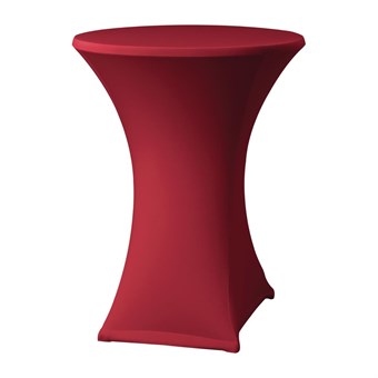 Funda extensible para mesa Samba D2 burdeos
