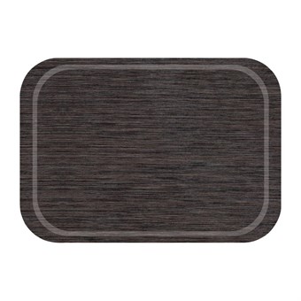 Bandeja Roltex Fast Food melamina antideslizante 375x265mm wengé