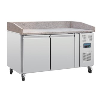 Mostrador pizza Polar Serie G mesa mármol 2 puertas