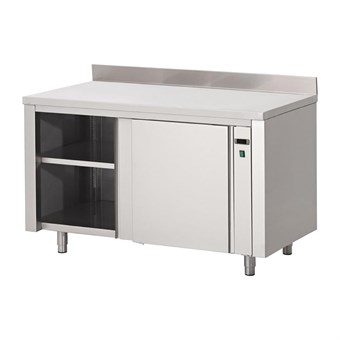 Armario caliente Gastro M acero inoxidable y peto 2000(An)x700(F)x850(Al)mm