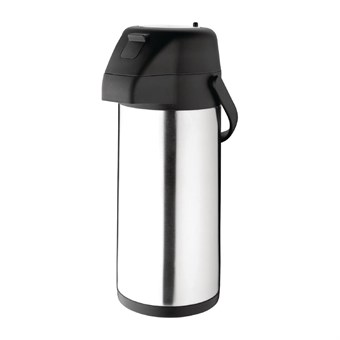 Termo con bomba Olympia acero inoxidable 3Ltr