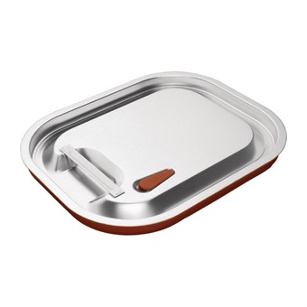 Tapa Gastronorm 1/2 Vogue acero inoxidable y silicona
