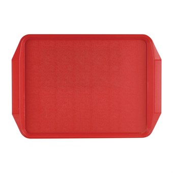 Bandeja con asas Roltex 435x305mm roja