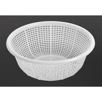 Escurridor redondo Vogue polietileno blanco 375mm