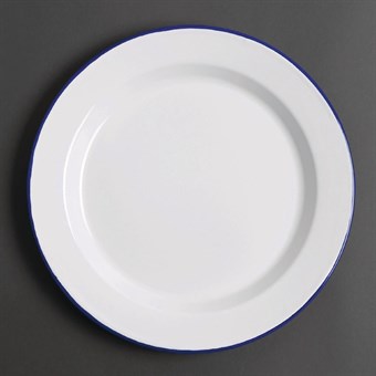 Plato llano esmaltado Olympia 300mm