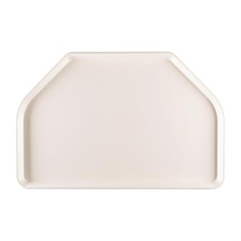 Bandeja servicio Roltex poliéster Trapezium 500x325mm gris