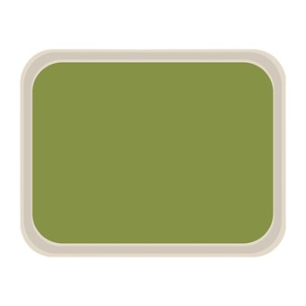Bandeja servicio Roltex melamina 470x360mm verde