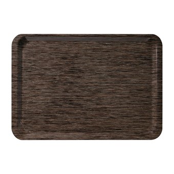 Bandeja servicio Roltex melamina 530x370mm wengé