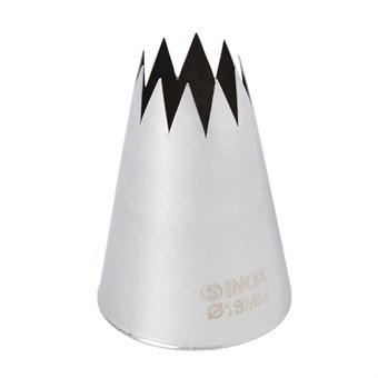 Boquilla estrella repostería Schneider acero inoxidable 18mm