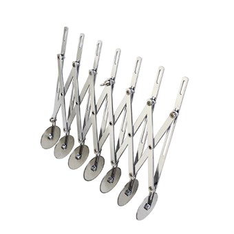 Cortador masa extensible Schneider 7 ruedas