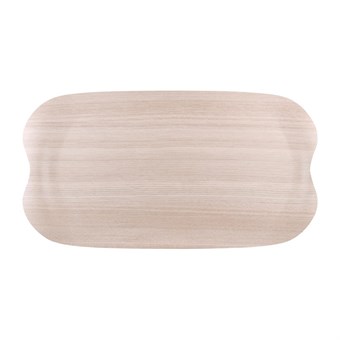 Bandeja servicio Roltex Wave 430x230mm madera clara