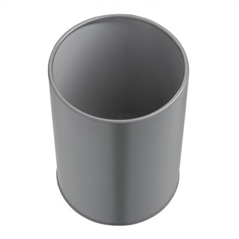Bote para utensilios Olympia galvanizado gris