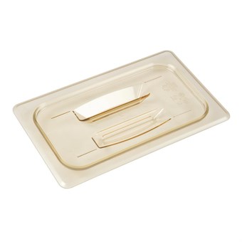 Tapa policarbonato calor con asa Cambro GN 1/4