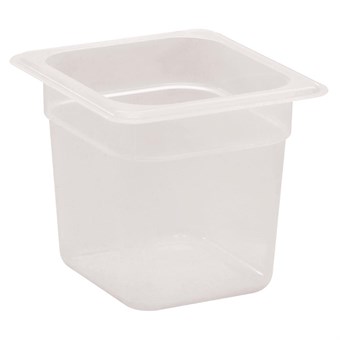 Cubeta de polipropileno Cambro 1/6 Gastronorm de 150mm