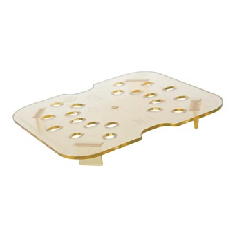 Estante de drenaje para alimentos calientes Cambro 1/6 Gastronorm