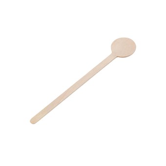 Agitador de madera biodegradable cócteles Fiesta Green