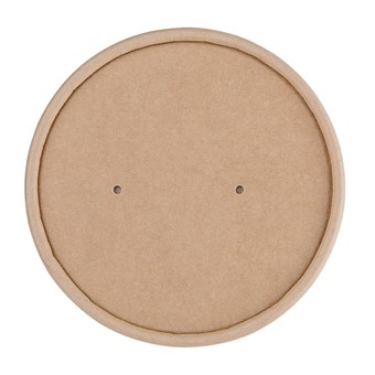 Tapa compostable para vaso bebidas calientes Fiesta Green 98mm (Caja 500)