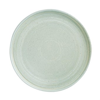 Plato redondo llano verde 270mm Olympia Cavolo (Caja 4)