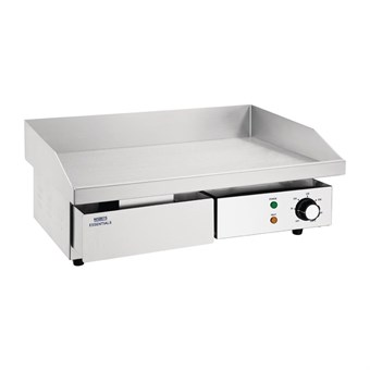 Plancha eléctrica sobremesa de acero Nisbets Essentials